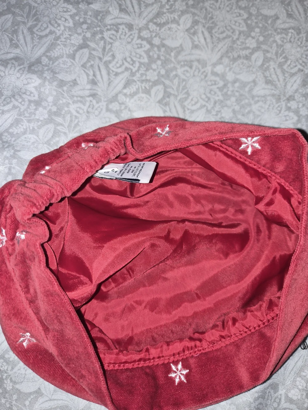 OshKosh B'gosh Red Velvet Dress with Matching Hat
